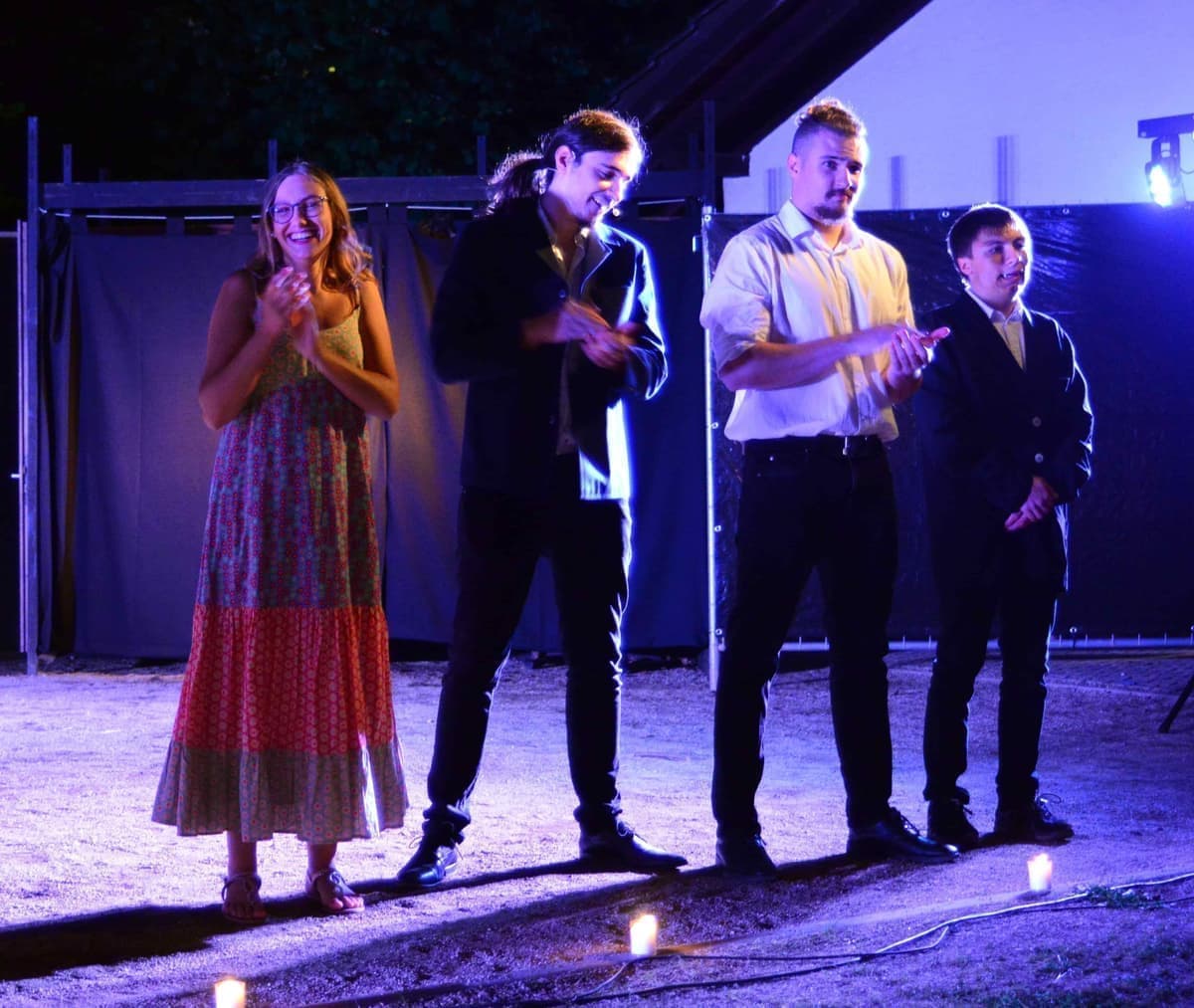 Applaus beim großen Finale